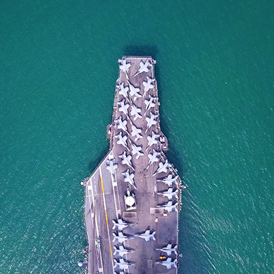 Image of aircraft carrier